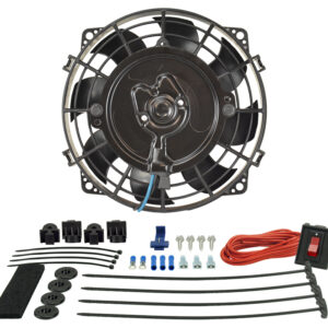 7" Tornado Electric Puller Fan, Premium Mounting Kit