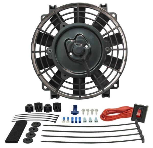 8" Tornado Electric Puller Fan, Premium Mounting Kit