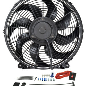 16'' Tornado Electric Puller Fan, Premium Mounting Kit