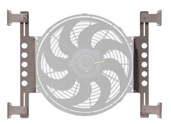 Aluminum Tornado Electric Fan Mounting Bracket Kit, Single Fan - Image 2