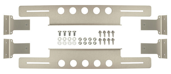 Aluminum Tornado Electric Fan Mounting Bracket Kit, Single Fan