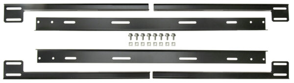 Black Tornado Electric Fan Mounting Bracket Kit, Dual Fan