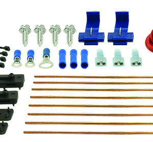 Electric Fan Mounting Kit, Metal Rod Style
