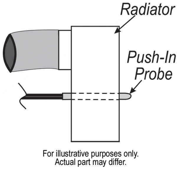 Adjustable Electric Fan Controller, Push In Radiator Probe - Image 3