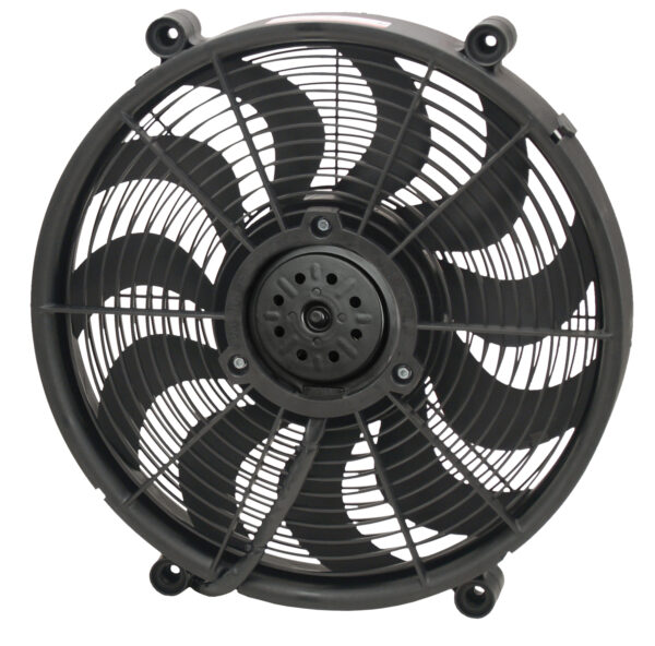 17'' High Output RAD Pusher Fan - 16-7/8''W x 16-7/8''H x 2-5/8''D - Image 2