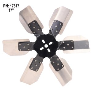 17'' Standard Rotation Rigid Race Fan, Aluminum Blade