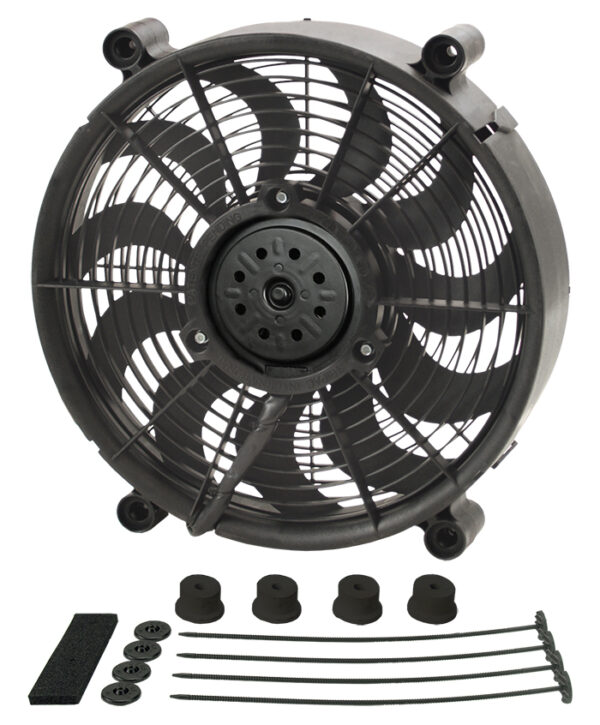 12'' H.O. Single RAD Pusher/Puller Fan with Standard Mount Kit