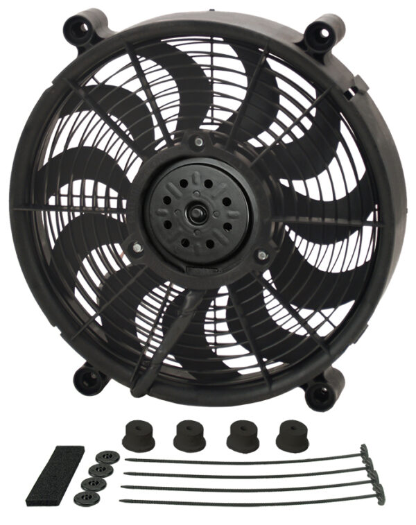 14'' H.O. Single RAD Pusher/Puller Fan with Standard Mount Kit