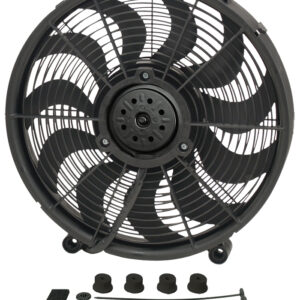 17'' H.O. Single RAD Pusher/Puller Fan with Standard Mount Kit