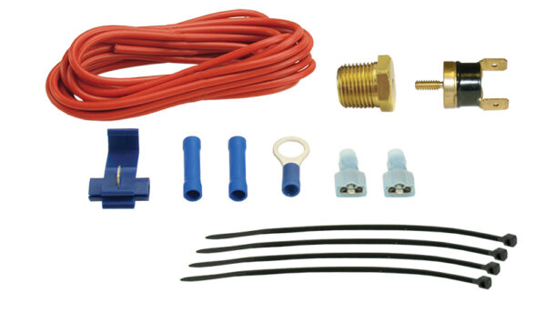 Standard Single Stage 180°F Fan Controller with Thread In Probe, 15 Amp