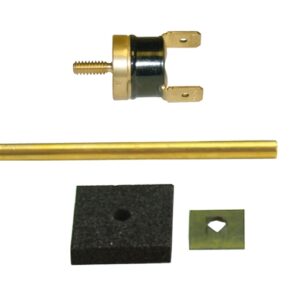 Standard Single Stage 180°F Fan Controller with Thread In Probe, 15 Amp