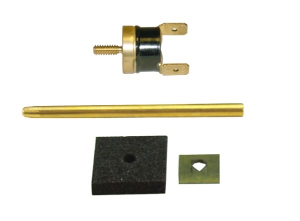 Standard Single Stage 180°F Fan Controller with Thread In Probe, 15 Amp
