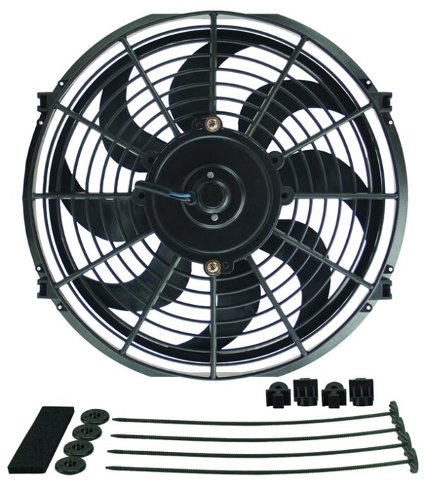 12" Dyno-Cool Curved Blade Electric Fan