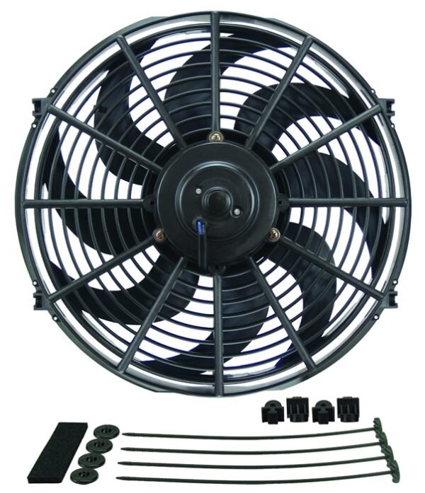 14" Dyno-Cool Curved Blade Electric Fan