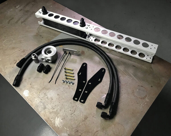 Direct Fit 2011-2014 Ford Mustang GT 5.0 Engine Oil Cooler Kit - Image 3