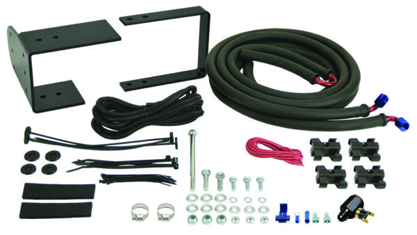 Direct Fit 1987-2006 Jeep Wrangler TJ/YJ Remote Transmission Cooler Kit - Image 3