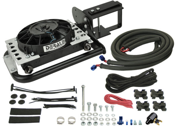 Direct Fit 1987-2006 Jeep Wrangler TJ/YJ Remote Transmission Cooler Kit