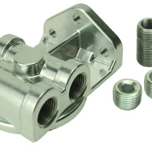 Single Side Ports 3/8" NPT Filter Mount with 3/4"-16 Filter Threads
