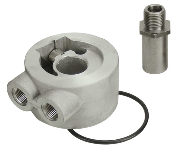 Thermostatic Sandwich Adapter with 3/8" NPT Ports and 22x1.5mm Filter Thread