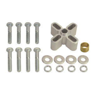 1/2'', 1'', 1 1/2'', 1 3/4'', 2'', 2 1/4'', 2 1/2'', 3'', 3 1/2'' Aluminum Belt Driven Fan Spacers