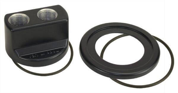 Premium Engine Spin On Adapter with -10AN O-ring Ports, 13/16"-16 Engine Thread
