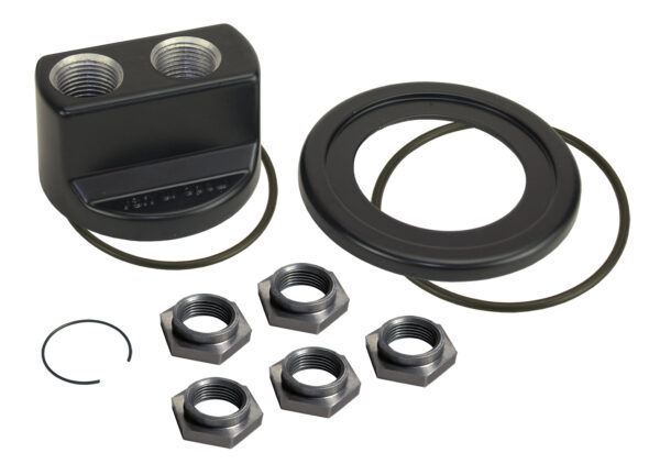 Premium Universal Engine Spin On Adapter with -10AN O-ring Ports
