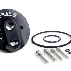 GM V8 Bolt On Engine Oil Filter Adapter - 1/2'' NPT Ports