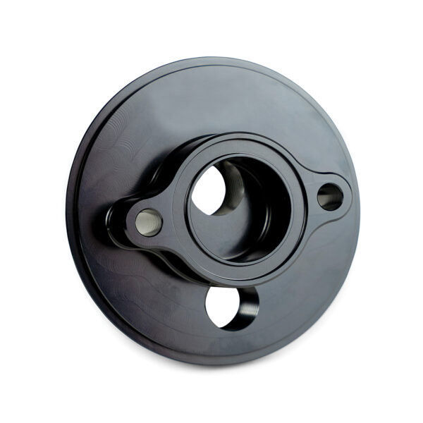GM V8 Bolt On Engine Oil Filter Adapter - 7/8-14 ORB Ports - Image 3