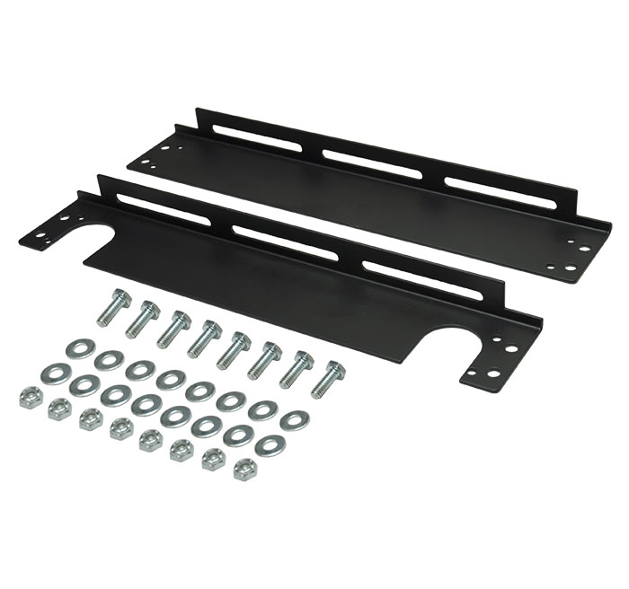 Stacked Plate Cooler Full Length Mounting Bracket Kit