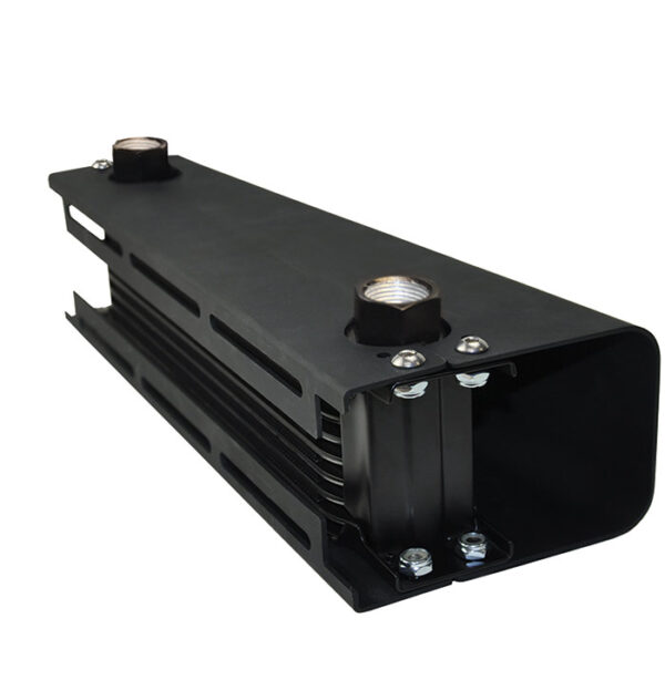 10 Row Stack Plate Scoop Cooler, -10AN/7/8''-14 Inlet Size