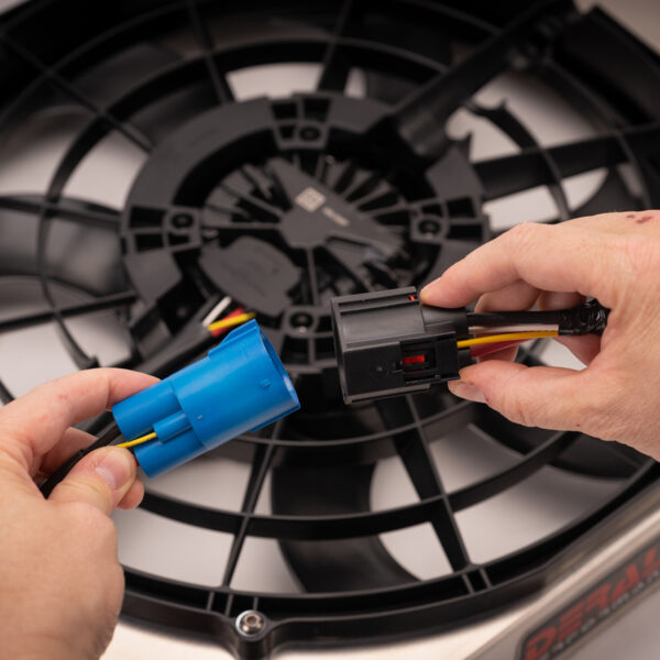 Brushless Dual Powerpack - 12'' RAD Fan/Aluminum Shroud w/ Built-in PWM Controller - Image 6