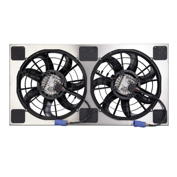 Brushless Dual Powerpack - 14'' RAD Fan/Aluminum Shroud w/ Built-in PWM Controller - Image 2