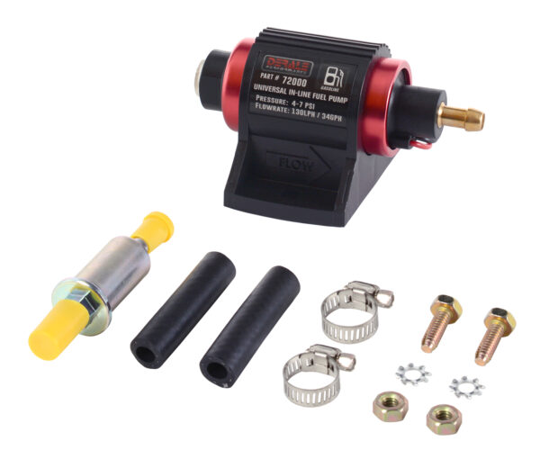 Universal Inline Fuel Pump Kit - Gasoline - 4-7 PSI
