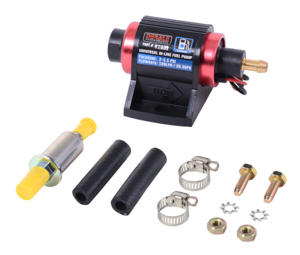 Universal Inline Fuel Pump Kit - Gasoline - 2-3.5 PSI