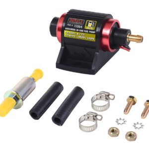 Universal Inline Fuel Pump Kit - E85 / E100 / M100 / Racing Fuel - 4-7 PSI