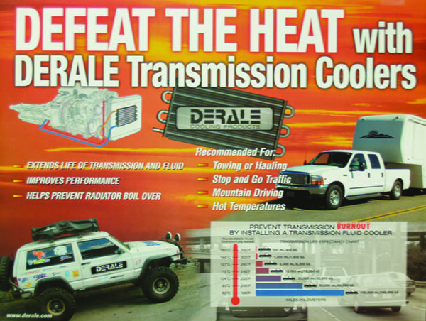 Derale Performance Transmission Cooler Poster