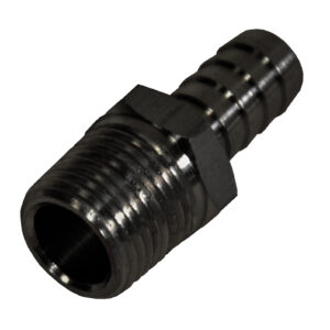 Straight Hose Barb Fitting, 1/2'' NPT Male x 1/2'' Barb