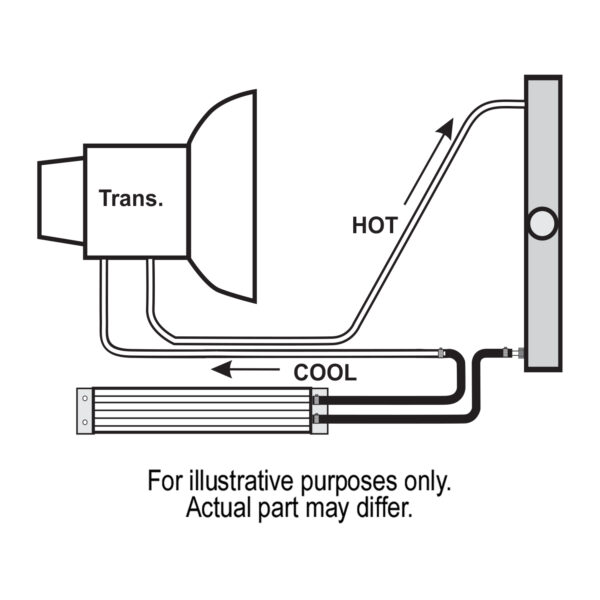10'', 14'', 17'', 20'' or 25'' Dual Pass Black Anodized Heat Sink Cooler - Image 12