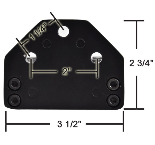 Premium -10AN PPremium -10AN Ports Up Single Filter Mount, 3/4''-16 Filter Threads - Image 3