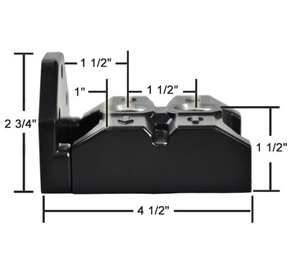 Premium -10AN Ports Up Single Filter Mount, 13/16''-16 Filter Threads Product details - Image 4