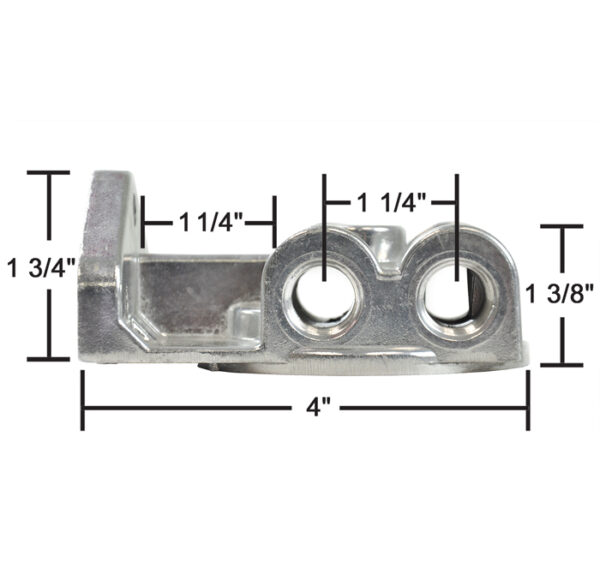 Single Mount Universal Oil Filter Relocation Kit, 1/2'' NPT Side Ports, 3/4''-16 Filter Thread - Image 6