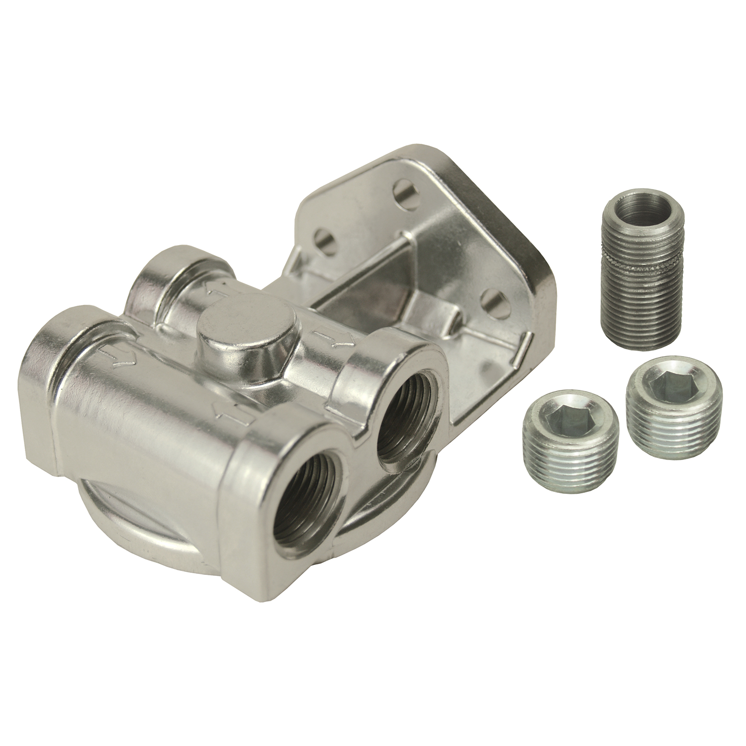 Single Side Ports 1/2" NPT Filter Mount