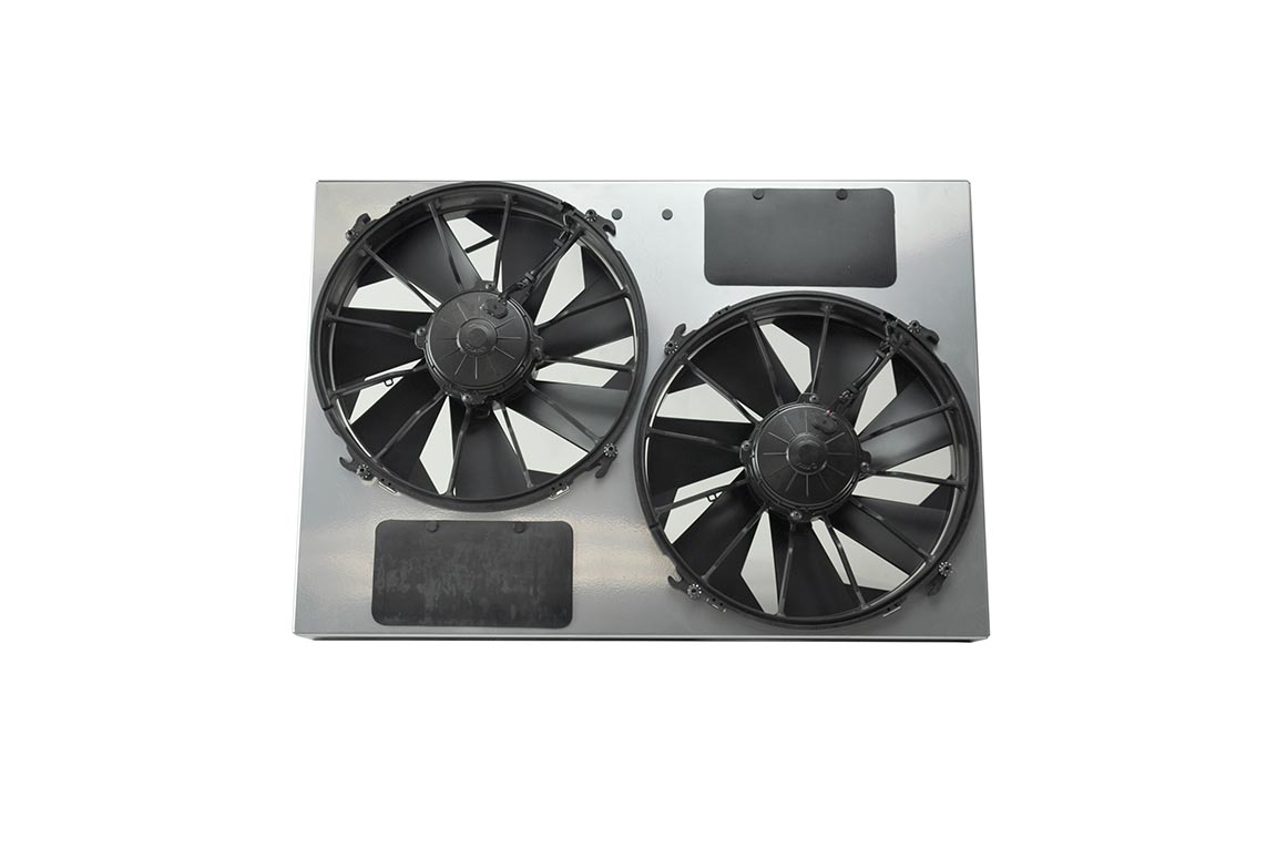 Powerpack – High Output Dual 12” Electric RAD Fan/Steel Shroud Kit