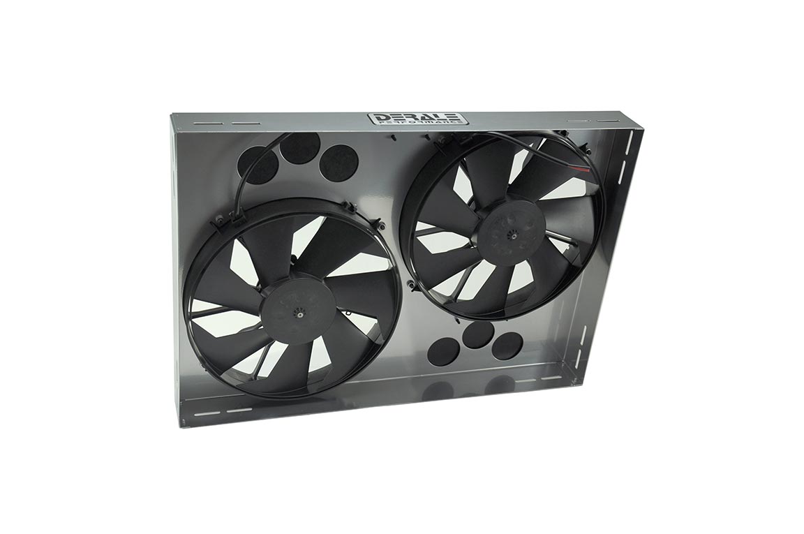 Powerpack – High Output Dual 12” Electric RAD Fan/Steel Shroud Kit