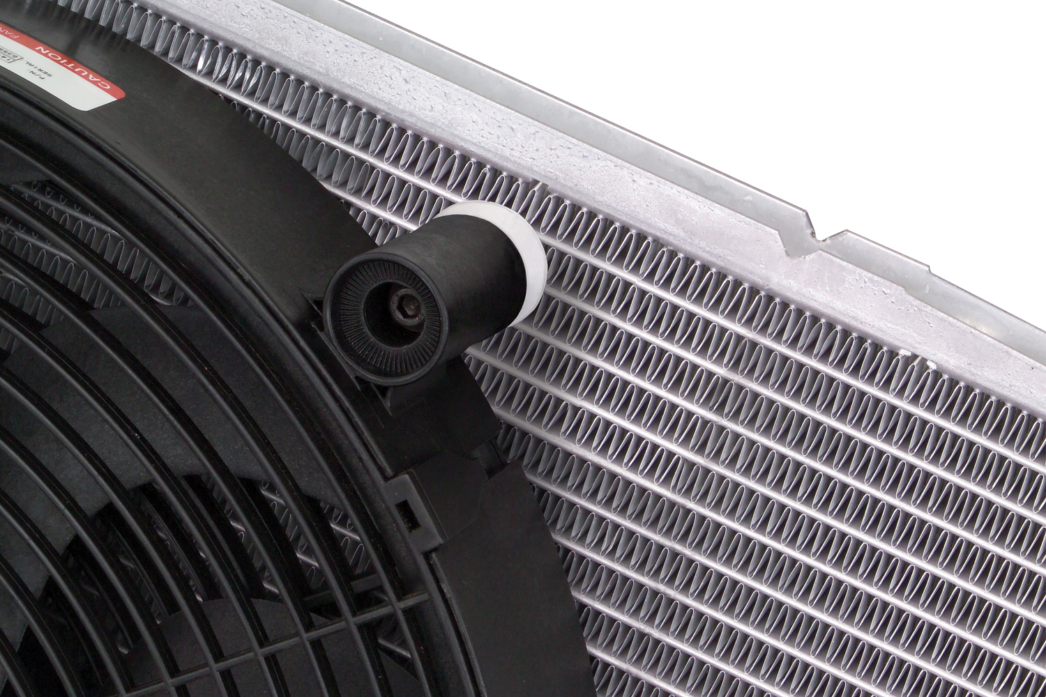 12'' H.O. Single RAD Pusher/Puller Fan with Premium Mount Kit - 12-3/4''W x 12-3/4''H x 2-5/8''D - Image 6