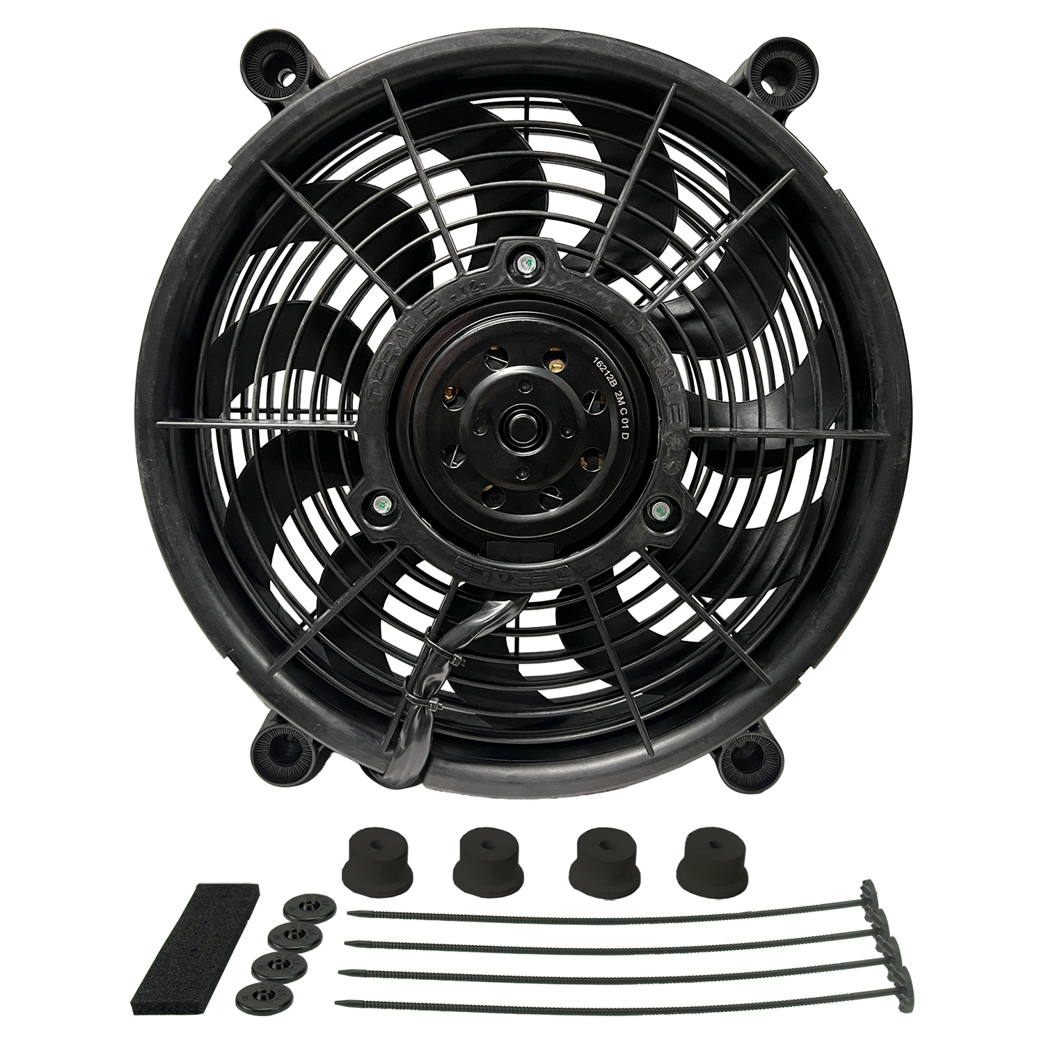 12'' H.O. Single RAD Pusher/Puller Fan with Standard Mount Kit
