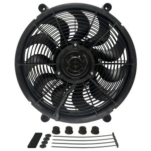 17'' H.O. Single RAD Pusher/Puller Fan with Standard Mount Kit