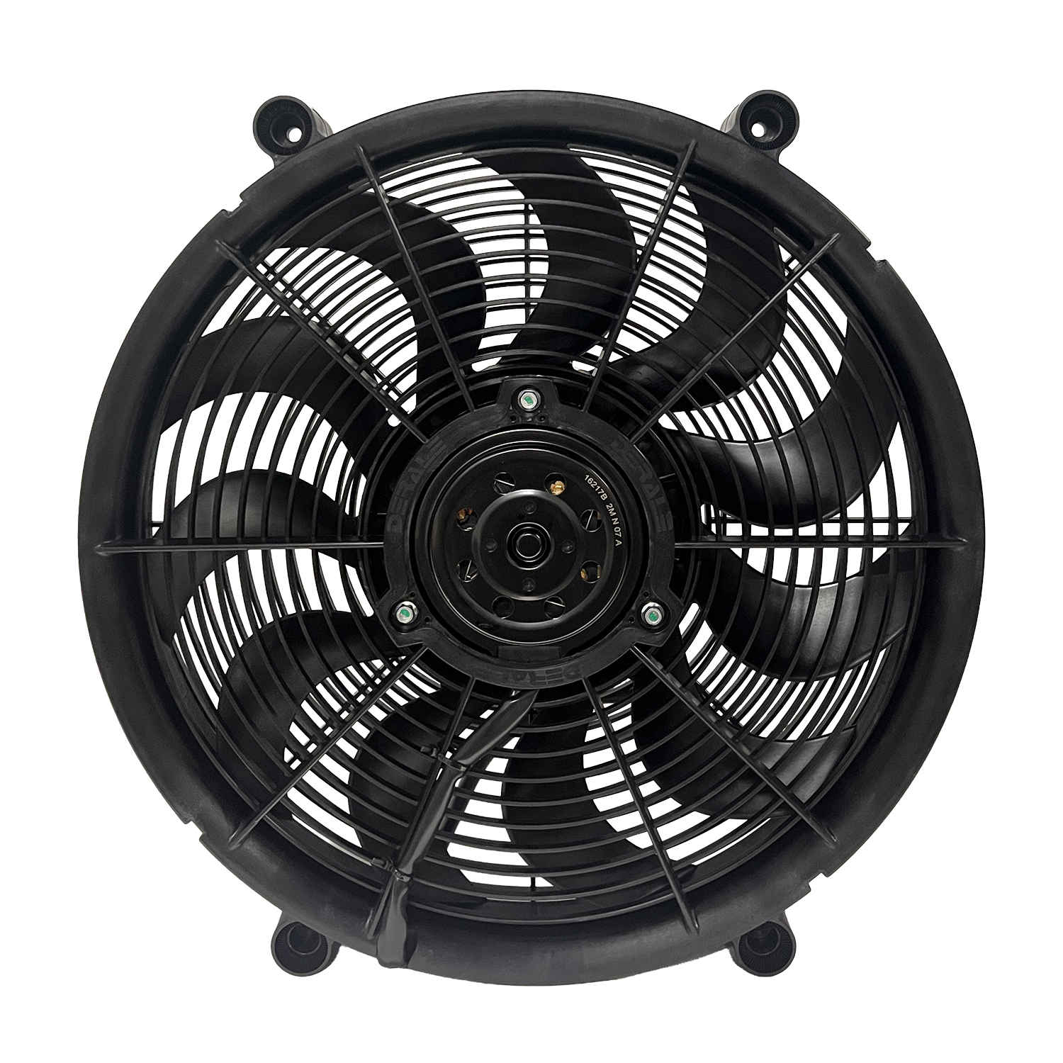 17'' H.O. Single RAD Pusher/Puller Fan with Standard Mount Kit - Image 2