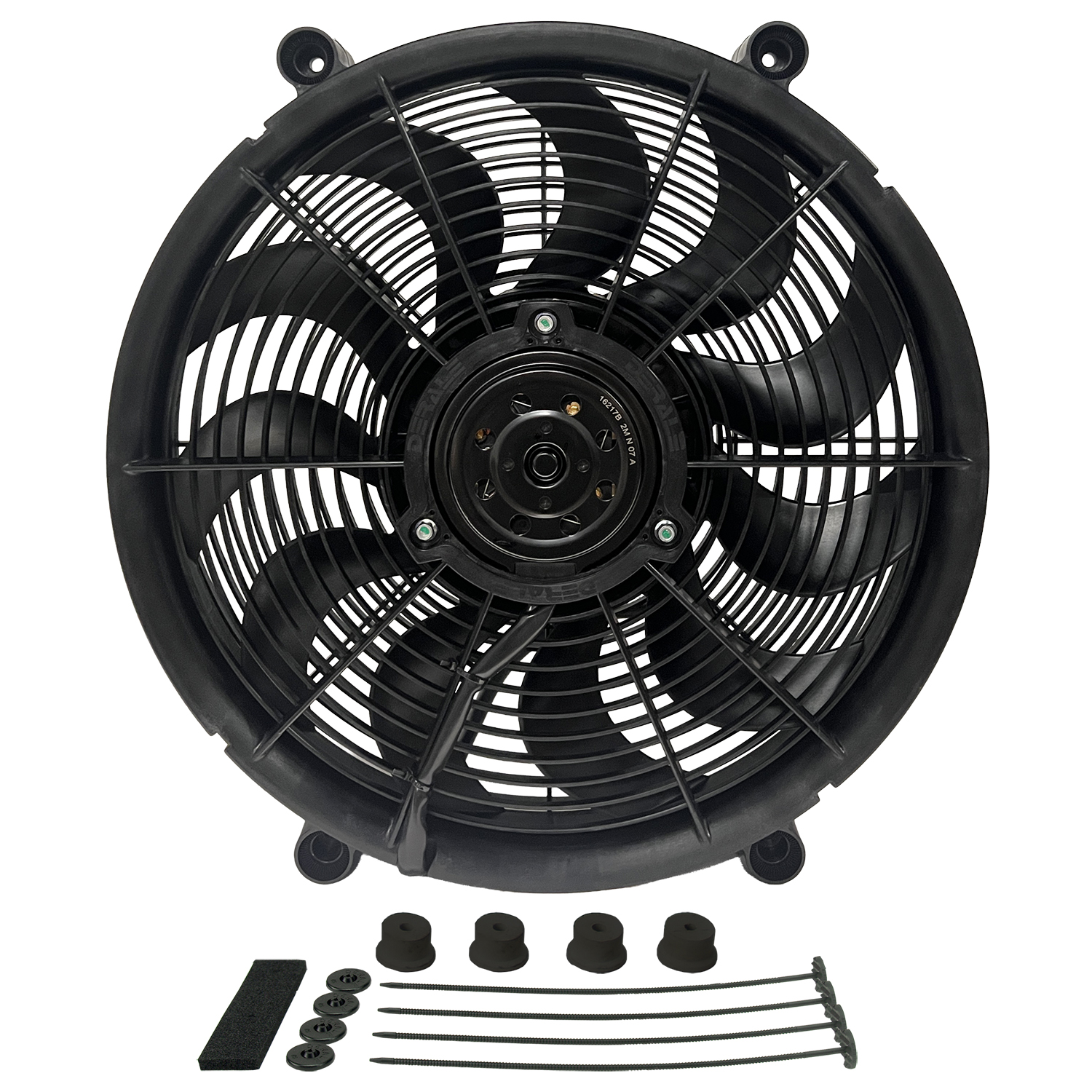 17'' H.O. Single RAD Pusher/Puller Fan with Standard Mount Kit
